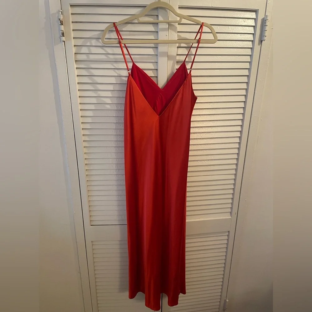 Mestiza Red Midi Dress - Picture 4 of 6